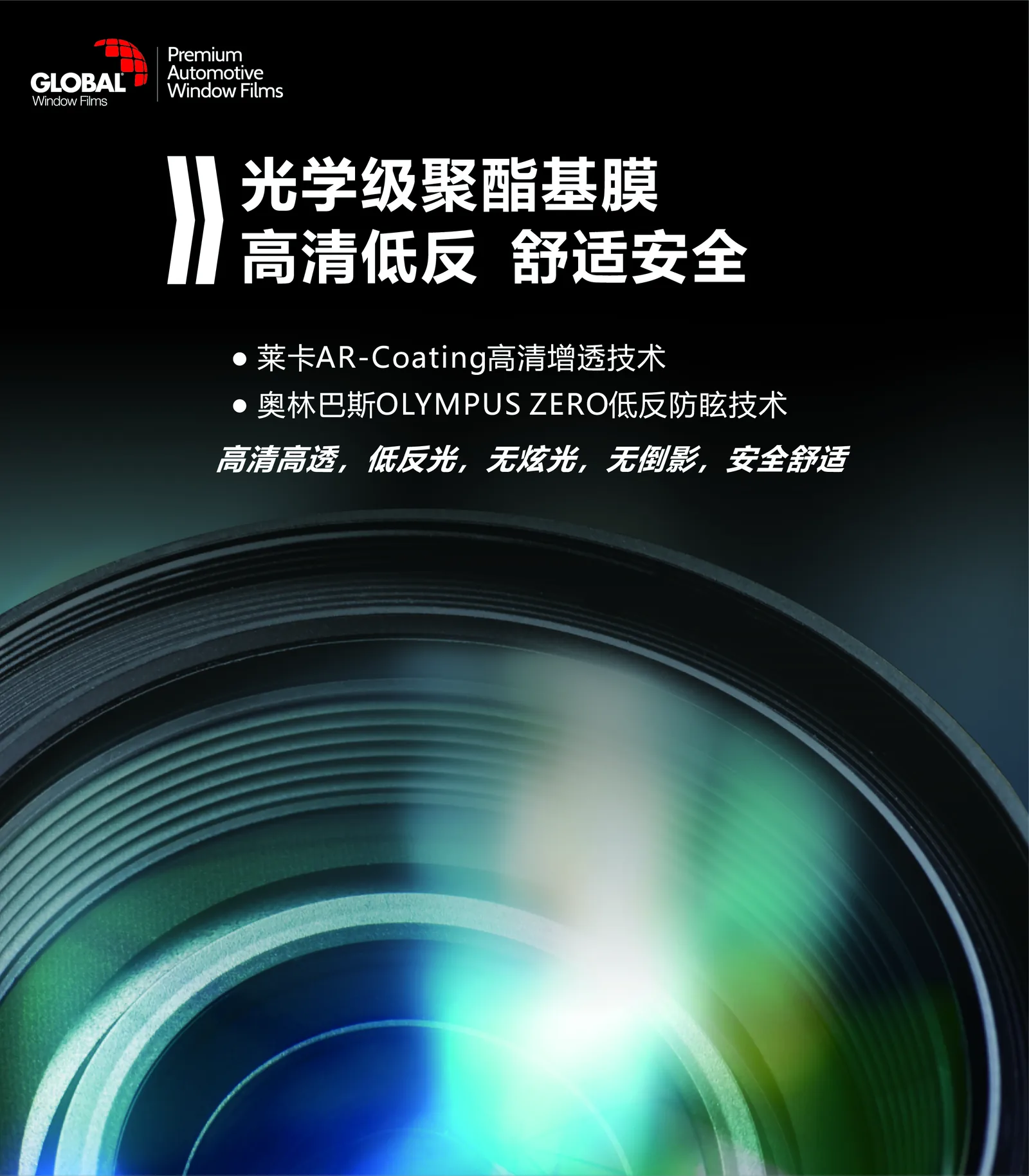 光学级聚酯基膜高清低反特点